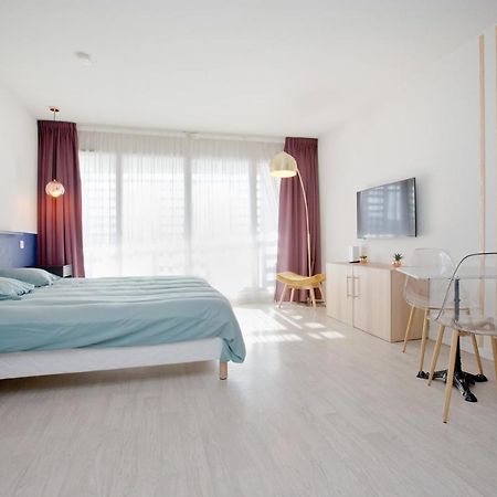 Grand Studio Avec Climatisation, Balcon Proche Gare Centre Ville ลูร์ด ภายนอก รูปภาพ